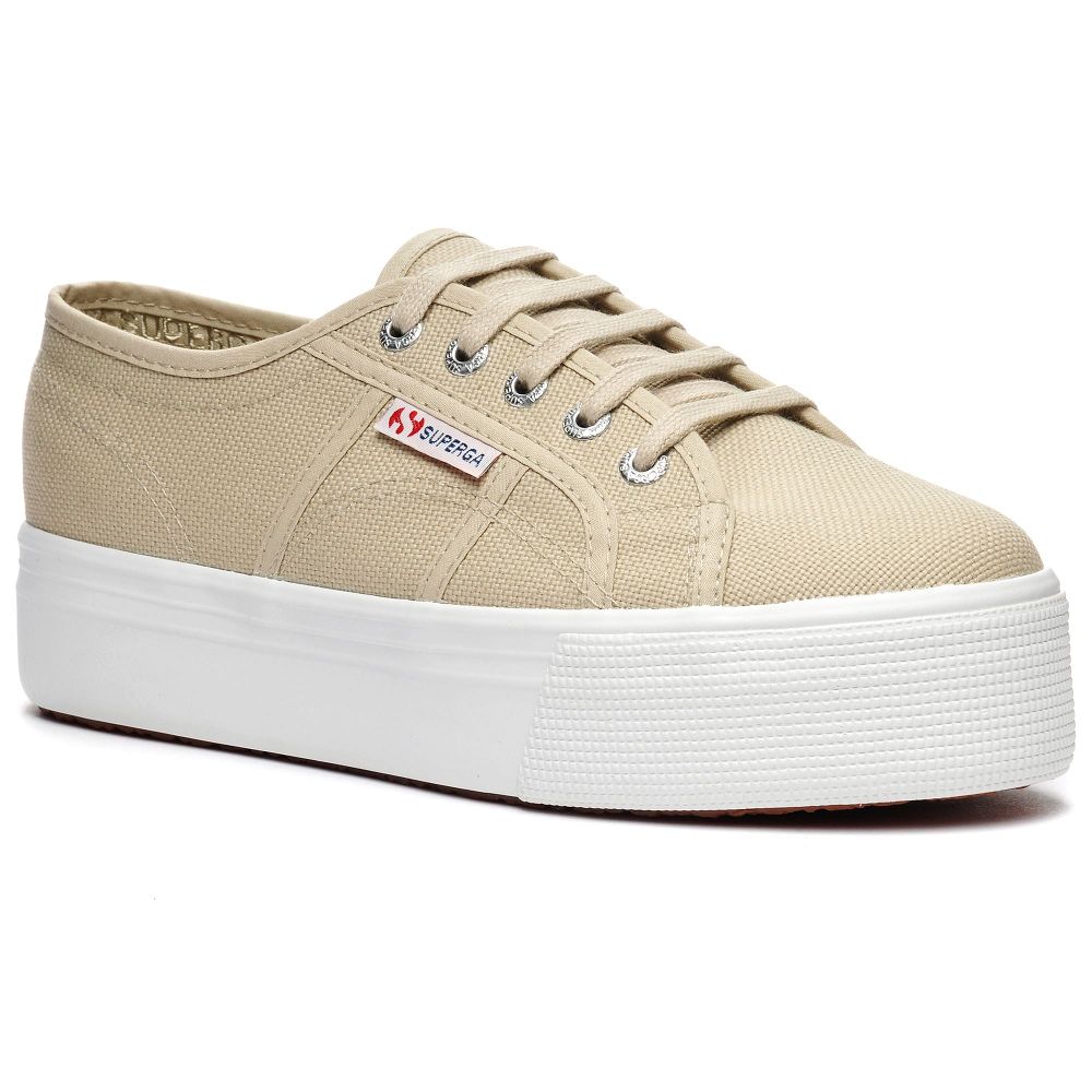 Superga 2790acotw Linea Up And Down Yellow Platform Sneakers - Women's Sneakers USA | US1250831